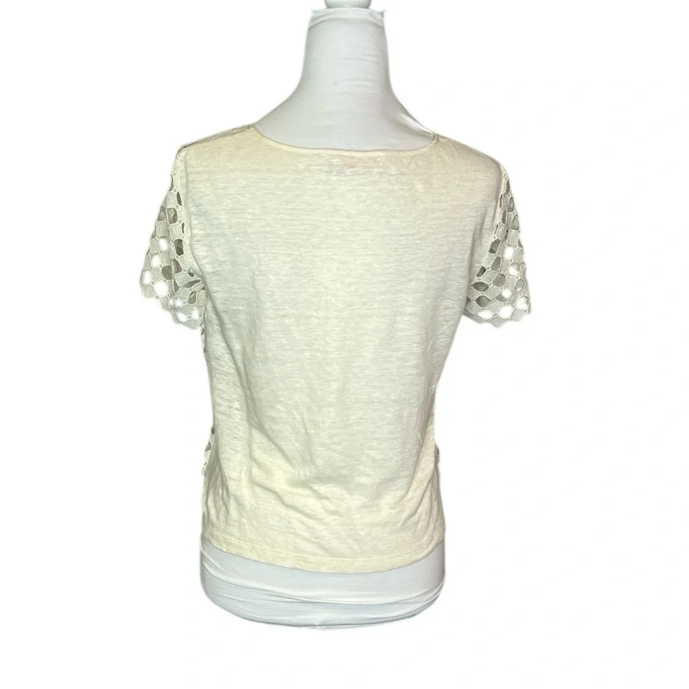 Tory Burch Elegant Cream Blouse